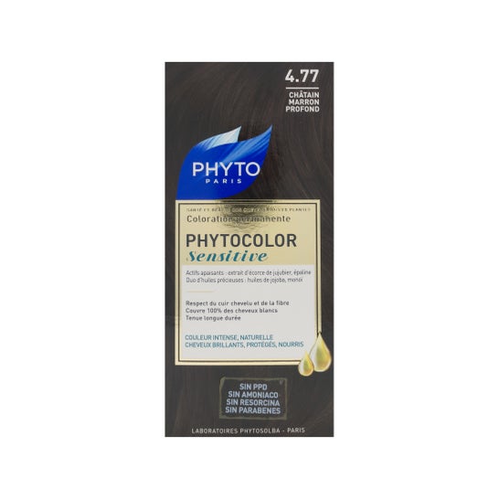 Phyto Color Sensitive 4.77 Brown Intense Brown