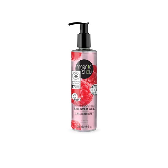 Organic Shop Sense Boosting Shower Gel Sweet Raspberry 280ml