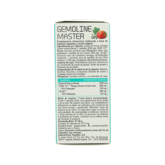 Ynsadiet maestro gemolina 30 capsule
