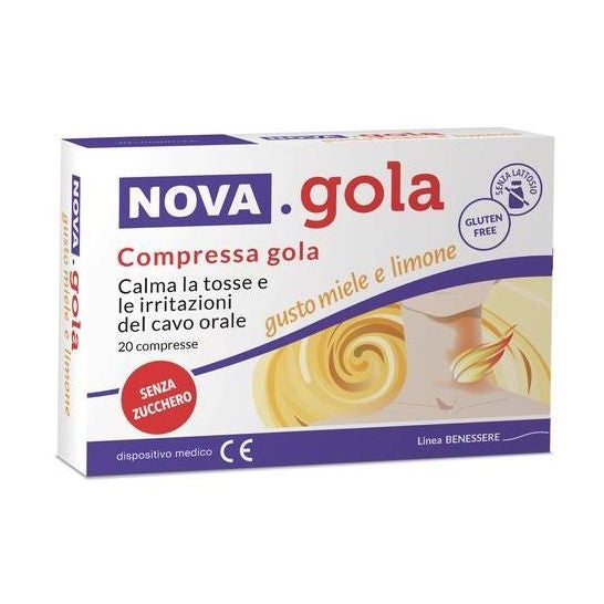 Nova Gola Limone/Miele 20Cpr
