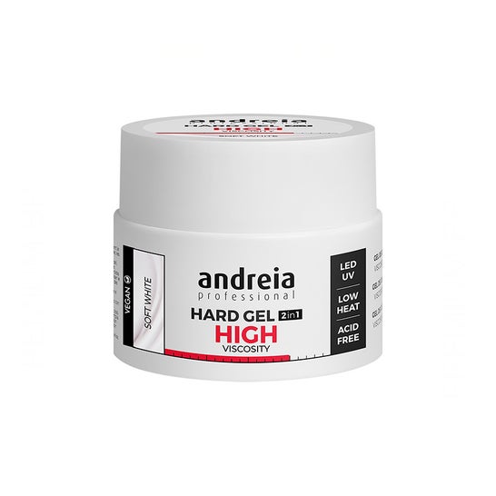 Andreia Professional Hard Gel High Viscosity Soft White 44g