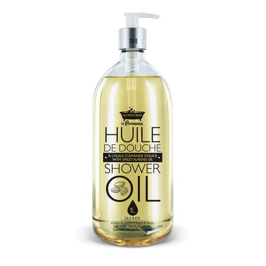 Les Petits Bains de Provence Olio da doccia alla mandorla dolce 1L