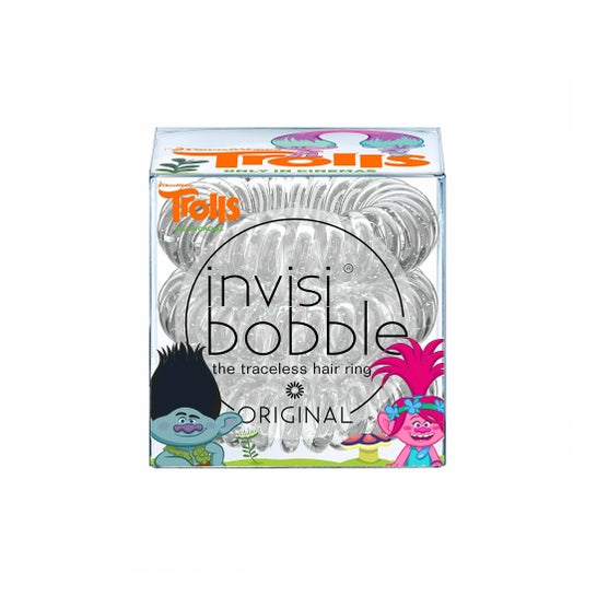 Invisibobble Original Trolls Transparente 3 Uds.