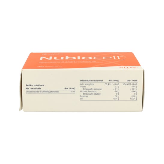 Vitae Nubiocell 10 Ampollas