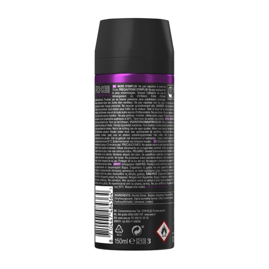 Axe Desodorante Aerosol Fresh #Excite 150 ml