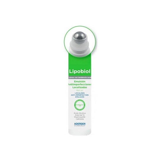Adergen Lipobiol Roll-On Emulsione Anti-Imperfezioni 14ml