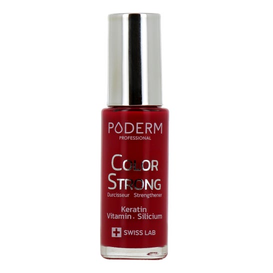 Poderm Color Strong Rinforzante Rosso Rosa 8 ml