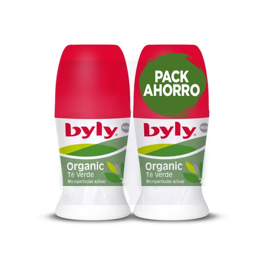 Byly Organic Extra Fresh Desodorante Roll-On 2 X50 ml
