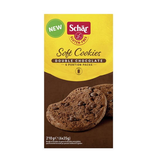 Schar Soft Cookie Doble Chocolate Sin Gluten 210g