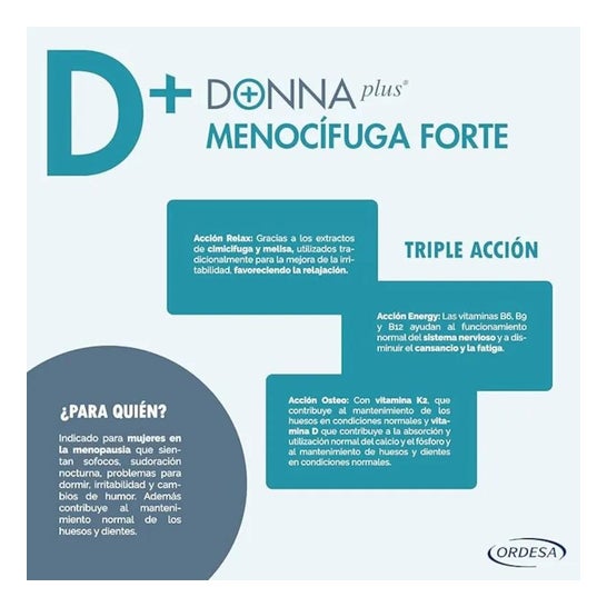 Donna Plus Menocífuga Forte 30comp Donna Plus Menocífuga Forte 30comp