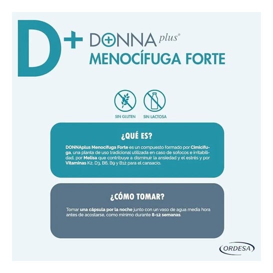 Donna Plus Menocífuga Forte 30comp Donna Plus Menocífuga Forte 30comp