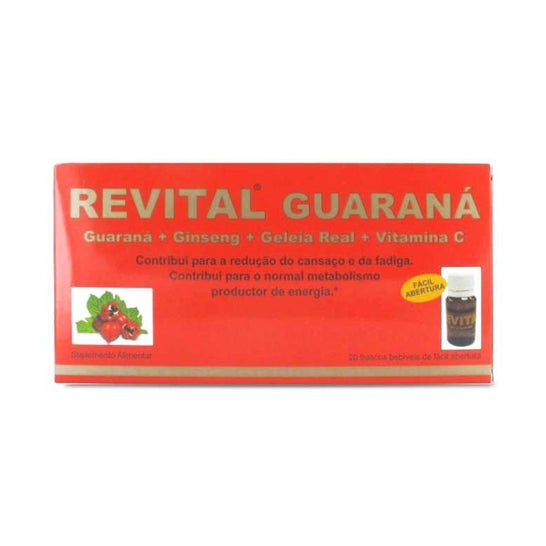 Revital Guaraná 20 viales