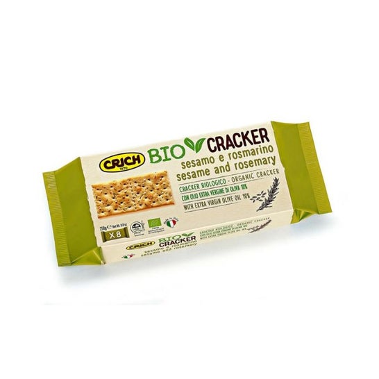 Crich Crackers Sésamo Romero Bio 250g