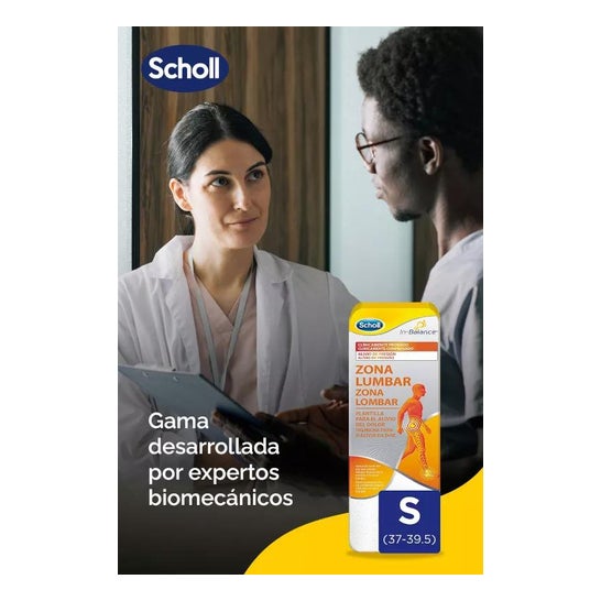 Scholl In-Balance Zona Lumbar Talla S 1par Scholl In-Balance Zona Lumbar Talla S 1par