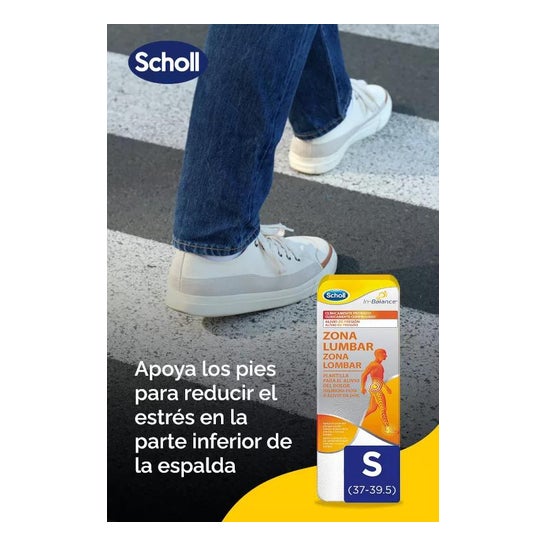 Scholl In-Balance Zona Lumbar Talla S 1par Scholl In-Balance Zona Lumbar Talla S 1par