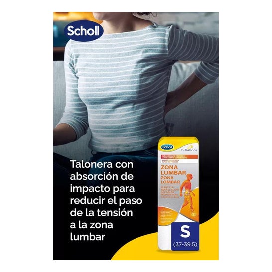 Scholl In-Balance Zona Lumbar Talla S 1par Scholl In-Balance Zona Lumbar Talla S 1par
