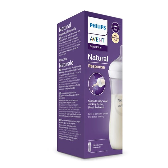 Philips Avent Biberón SCY906/01 Natural Response 330ml