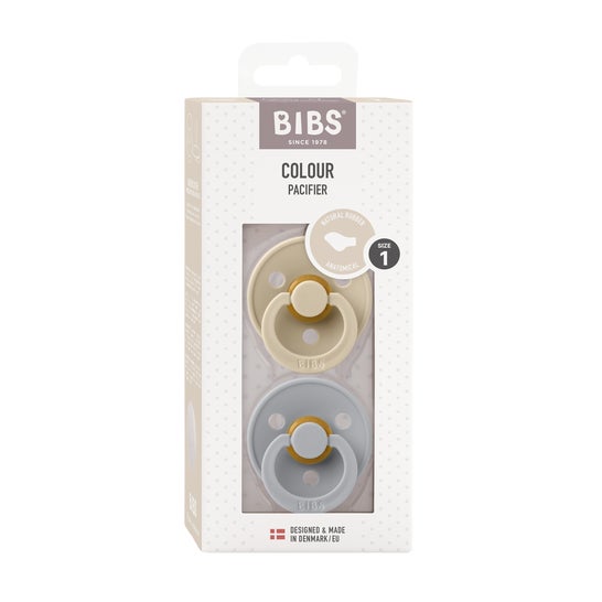 Comprar en oferta BIBS Colour Size 1 (2 pcs.) Cloud & Vanilla