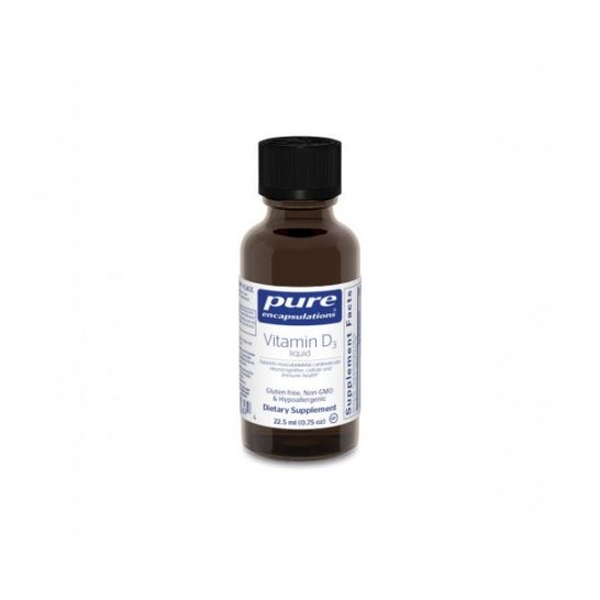 Pure Encapsulations Vitamina D3 Liquido 22,5ml