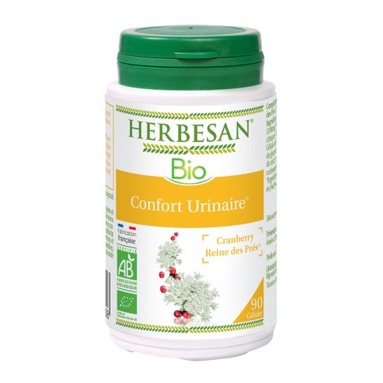 Herbesan Urinary Comfort Cranberry e Meadowsweet organico 90 capsule