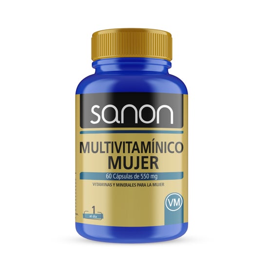 Sanon Multivitamínico Mujer 60caps