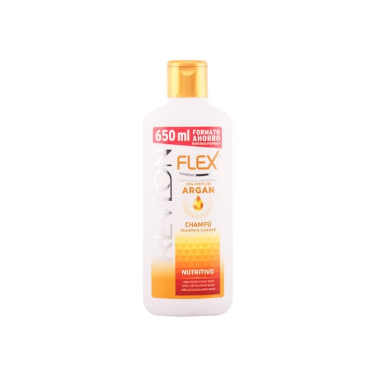 Revlon Flex Keratin Shampoo Nutriente Olio di Argan 650ml