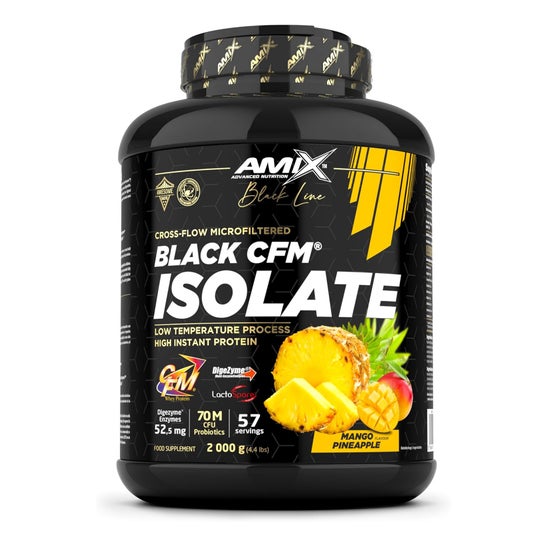 Amix Black CFM Isolate Mango Piña 2kg