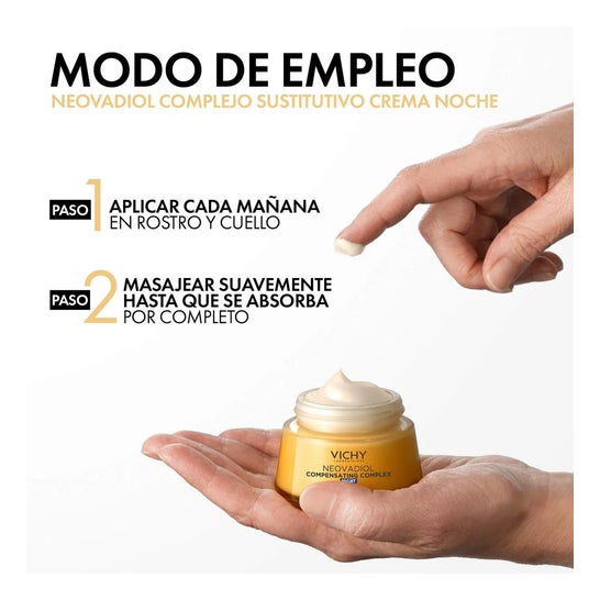 Vichy Neovadiol Crema Reafirmante y Nutritiva Magistral Noche 50 ml