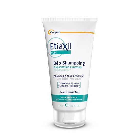 Etiaxil Deo-Shampoo Sudor excesivo Pieles Sensibles 150ml