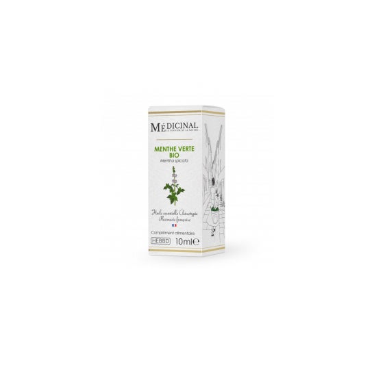 Mediprix Olio essenziale medicinale di menta verde organico 10ml