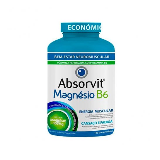 Absorvit Magnésio B6 180comp
