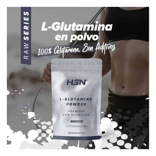 HSN L-Glutamina en Polvo 500 g