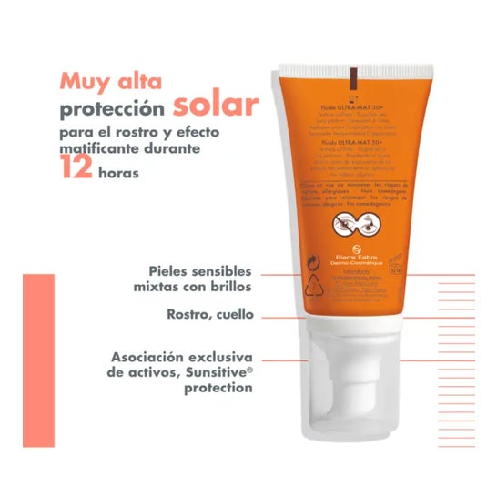 Avène - Crème solaire visage matifiante SPF30 Ultra-Mat