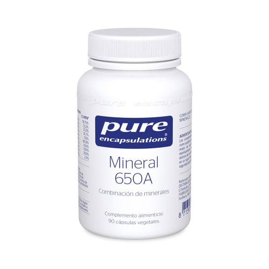 Pure Encapsulations Mineral 650A  60 Capsulas