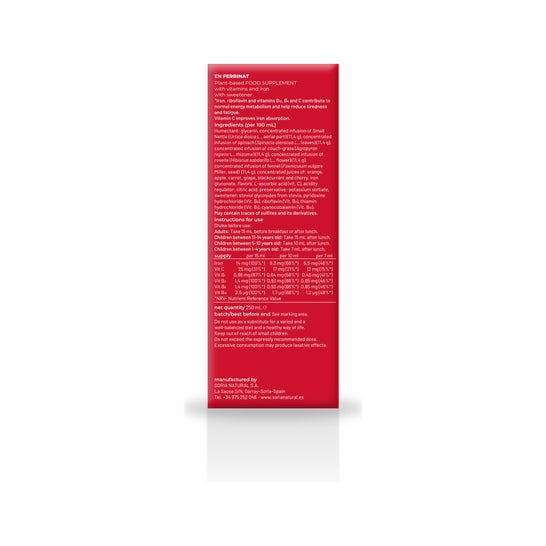 Soria Natural Ferrinat 250 ml