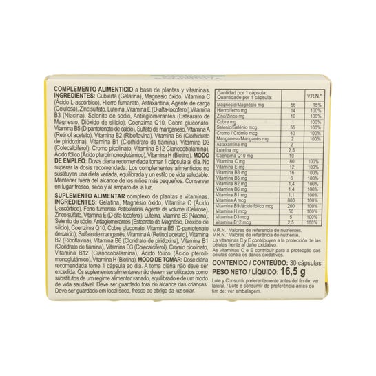 Integralia Vitaminas Complex Senior Complemento Alimenticio 30 C