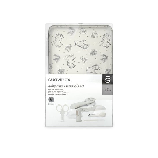 Suavinex Baby Care Essentials Set Cinza 0M+