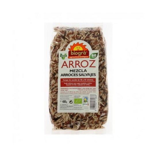 Biogra Wild Rice Organic Mix 250g