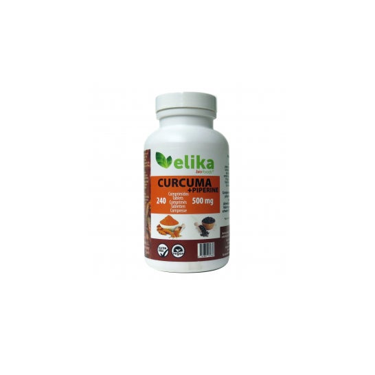 Elikafoods Cúrcuma y Piperine 500mg