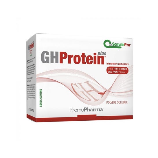PromoPharma GHProtein Plus Frutos Rojos 20 Sobres