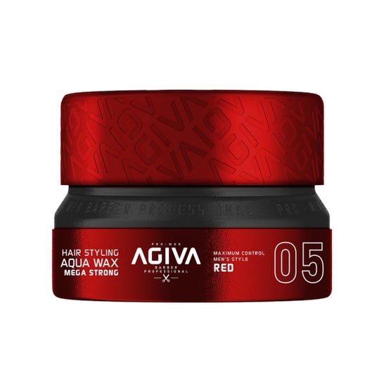 Agiva Hair Styling Aqua Wax Mega Strong Red Nro 05 155ml