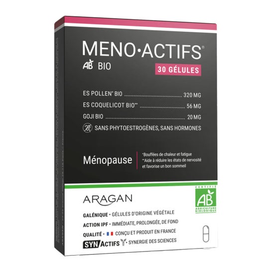 Synactifs MenoActifs Bio Ménopause 30caps