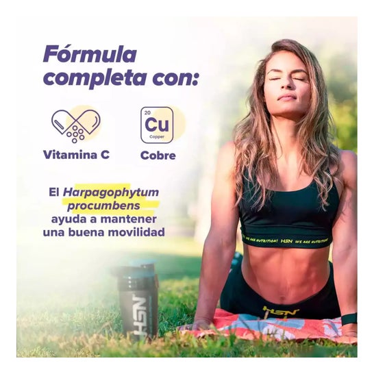 HSN Extracto de Harpagofito 25:1 400mg Garra del Diablo 120vcaps