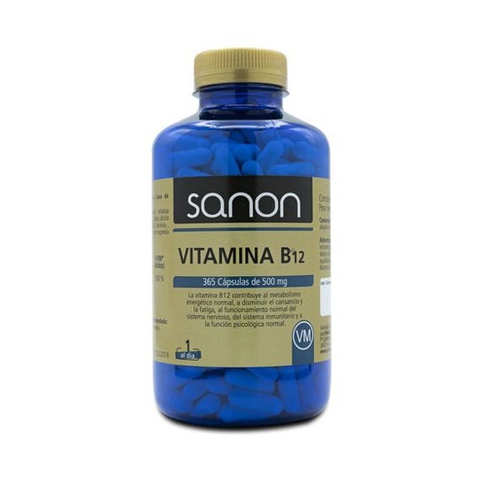Sanon Vitamina B12 500mg 365caps