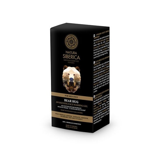 Natura Siberica Abrazo de oso gel de limpieza facial renovador 150 ml