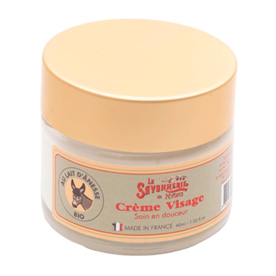 La Savonnerie de Nyons Crema Facial Leche de Burra Bio 40ml