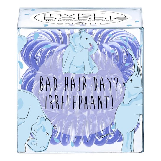 Invisibobble® Blue hair rubber 3uds