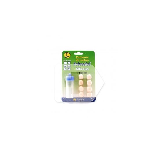 Febredol® tapones de silicona para los oídos 8uds