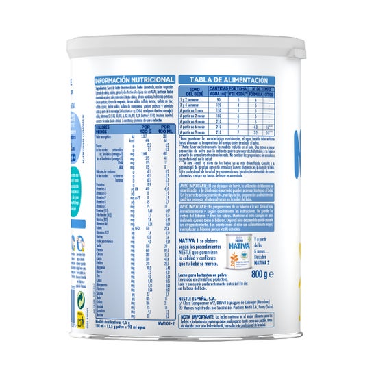 Nestlé® Nativa 1 800g