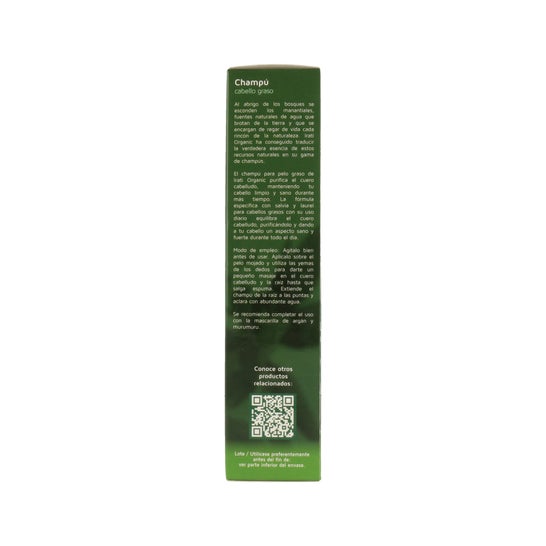 Irati Organic Champú Cabello Graso BIO 250 ml